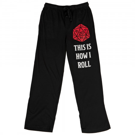 Dungeons & Dragons This is How I Roll Sleep Pants